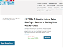 Tablet Screenshot of onlineshopdealer.com